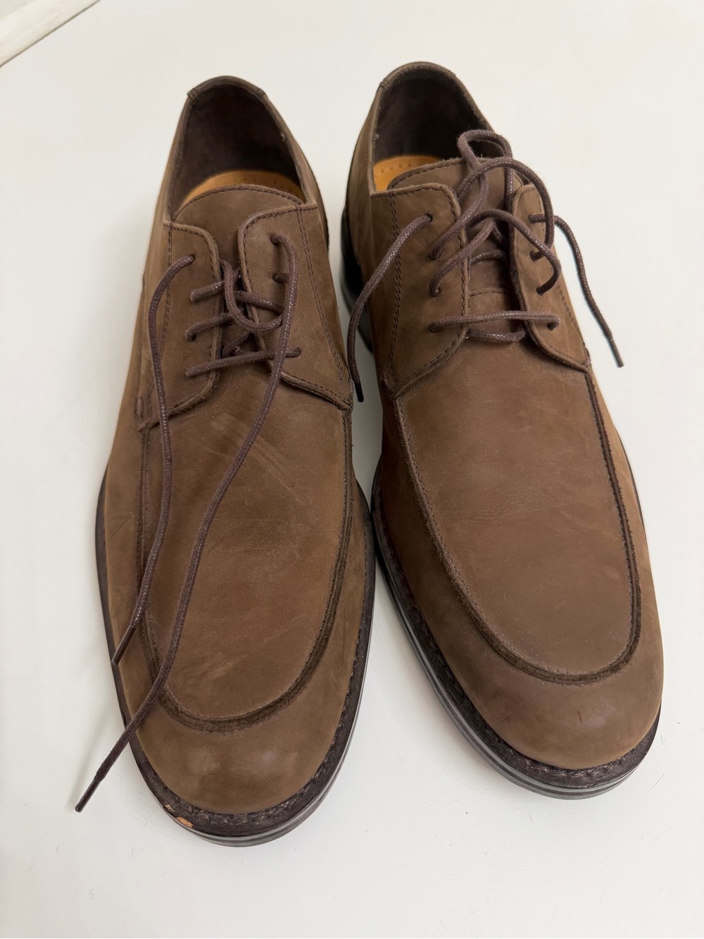 Cole Haan Nike Air Brown Nubuck Leather Oxford Shoes Men’s 10.5